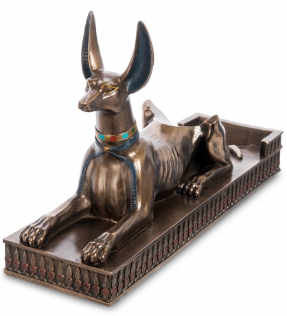 WS-1042 Держатель для бутылки "Анубис - знаток целебных трав"