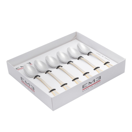 Набор кофейных ложек, 6 шт. FIRENZE GOLD DECOR EME