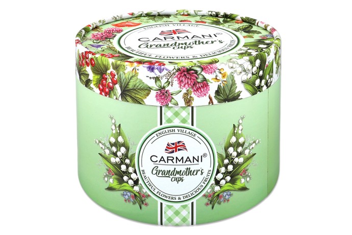 Чашка с блюдцем Ландыш, 0,34 л. Carmani