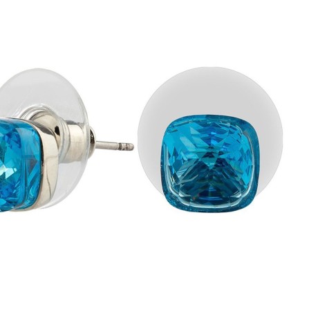 Пусеты *14A26EP002 XH37 BL/BW Fiore Luna