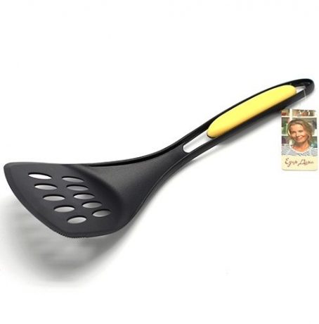 Лопатка с прорезями, широкая Едим Дома, черный/желтый