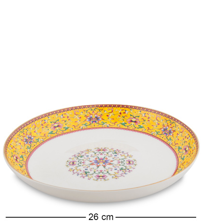 JK-180 Столовый сервиз 27 пр. на 6 перс. "Арабески" (Arabesca Yellow Pavone)