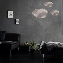 Плафон Ribbon White Umage, 19х33см.