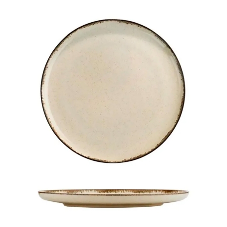 Комплект столовой посуды "Жемчужное настроение" 24 предметов корица