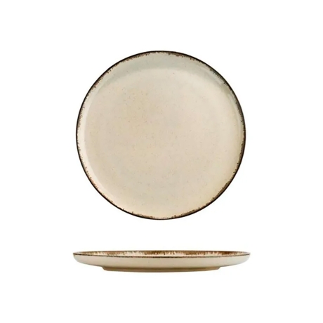 Комплект столовой посуды "Жемчужное настроение" 24 предметов корица