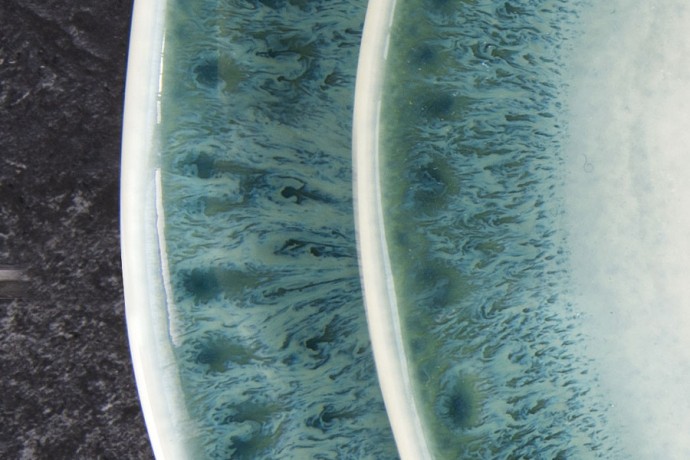 Блюдо прямоугольное Nuances, голубое, 36х16 см. Easy Life