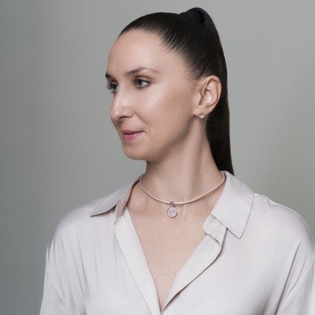 Пусеты Dusty Pink Delite