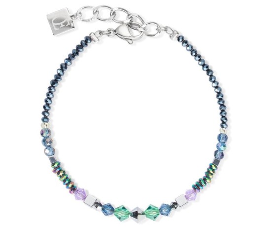 Браслет Blue-Green-Lilac Coeur de Lion