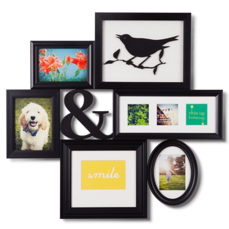 Панно для фотографий montage, черное, Umbra