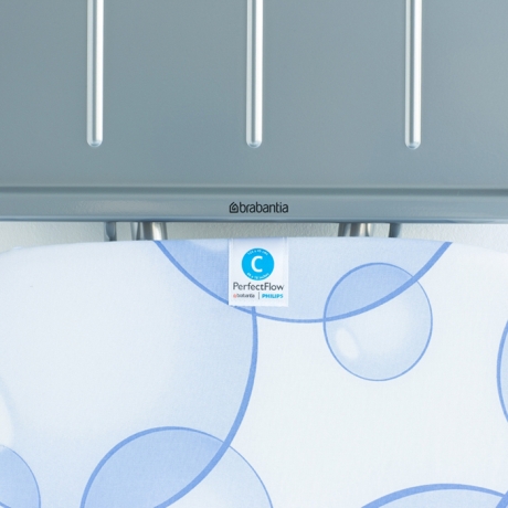 Гладильная доска 124х45 см (С), PerfectFlow серый Brabantia
