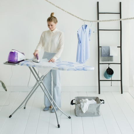 Гладильная доска 124х45 см (С), PerfectFlow серый Brabantia