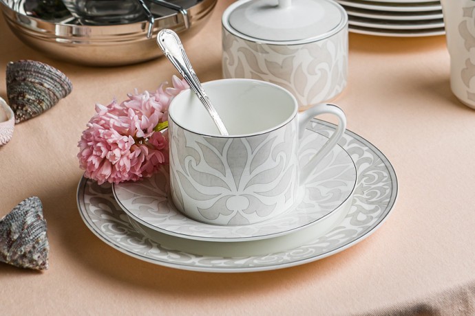 Чайный сервиз Айседора, 12 персон, 40 предметов, Emily