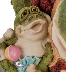 FG-6351-LC Фигура бол. Лягушка "Заботливый папа" (Sealmark)
