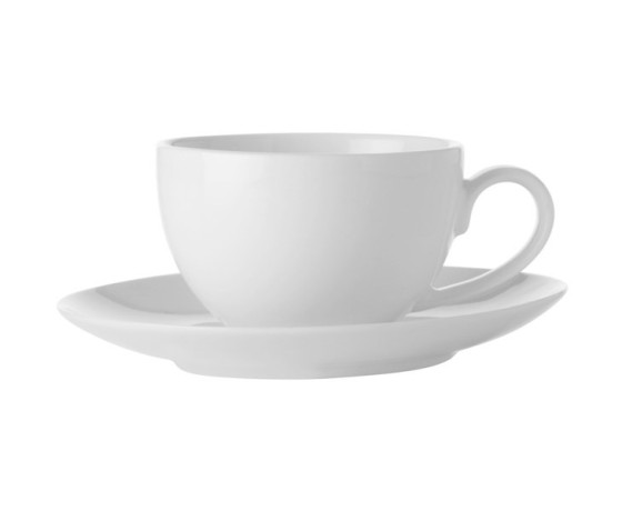 Чашка с блюдцем Белая коллекция, 0,1 л. Maxwell & Williams