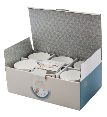 JS-26 Чайный набор на 6 перс. "Райская птица" (Pavone)