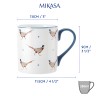 Кружка фарфоровая Pheasant Mikasa BLUE/WHITE 280 мл.  Kitchen Craft