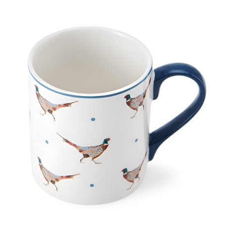 Кружка фарфоровая Pheasant Mikasa BLUE/WHITE 280 мл.  Kitchen Craft