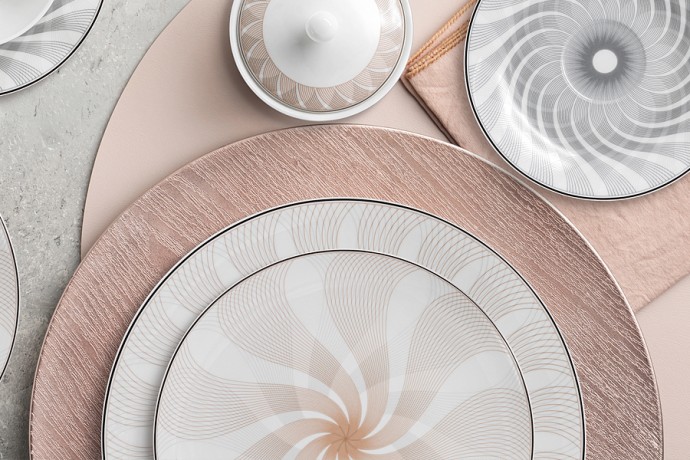 Чайный сервиз Оскар, 12 персон, 40 предметов, Emily