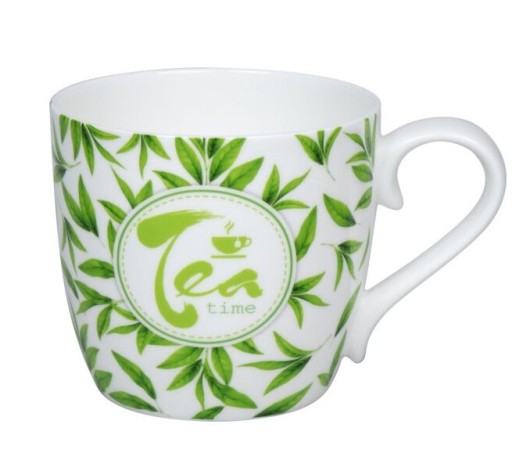 Кружка "Время чаепития" - Листья, 425 мл. Koenitz