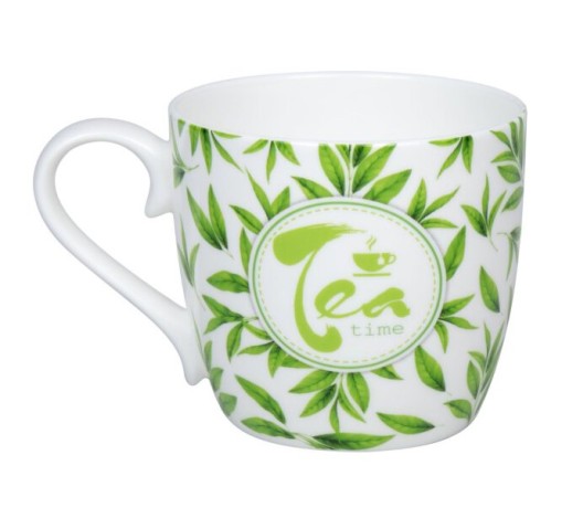 Кружка "Время чаепития" - Листья, 425 мл. Koenitz