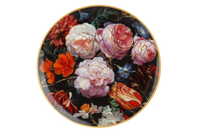 Чашка с блюдцем Натюрморт с маками, Х. Рейкерс, 0,25 л. Carmani