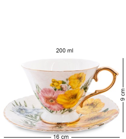 AS-84 Чайный н-р на 2 перс "Дольче Вита" (Pavone)