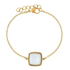 Браслет Куб SHELL WHITE Fiore Luna