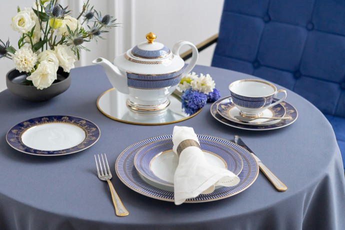 Набор столовых приборов Falperra Gold, 6 персон, 24 предмета Face