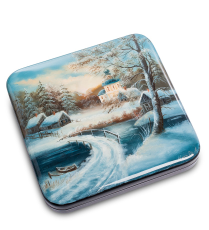 ШК-10/ 32 Шкатулка "Зима" исп. Котова