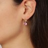 Серьги LOUISE SG LIGHT ROSE Dyrberg Kern