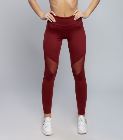 Леггинсы женские 9071/2, обхват бедер 094, рост 170, винный (Serge)