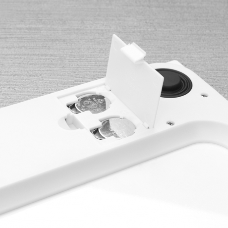 Цифровые весы для ванной комнаты на батарейках, Белый Brabantia