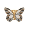 Брошь Бабочка XZ0786.2 BW/G Shadore