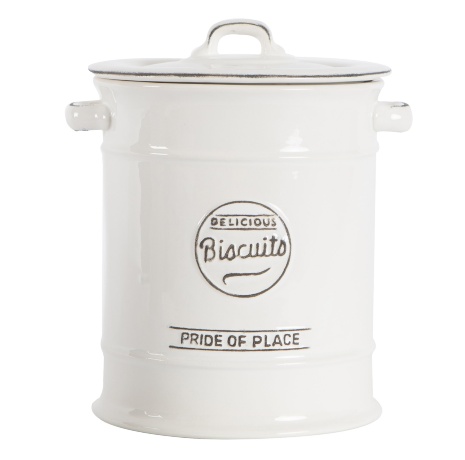 Ёмкость для хранения печения Pride of Place White, T&G