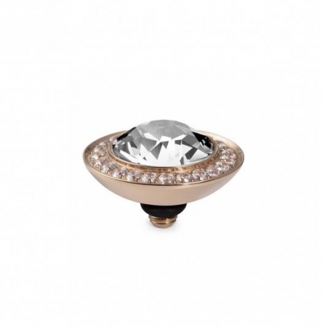 Шарм Tondo Deluxe crystal 647150 BW/RG Qudo