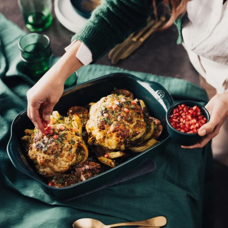 Форма для запекания прямоугольная, 42x27 см. цвет: кедр, Emile Henry