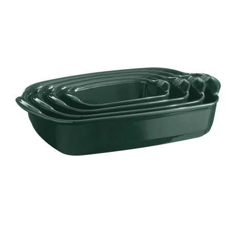 Форма для запекания прямоугольная, 42x27 см. цвет: кедр, Emile Henry