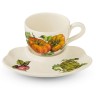Чашка с блюдцем Mercato della Terra, 24х20 см. Nuova Cer
