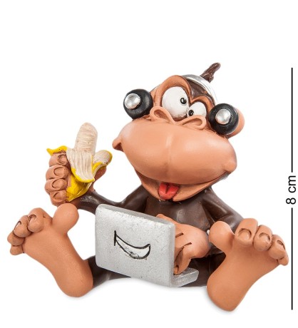 RV-479 Фигурка Обезьяна "Все удовольствия сразу" (W.Stratford)