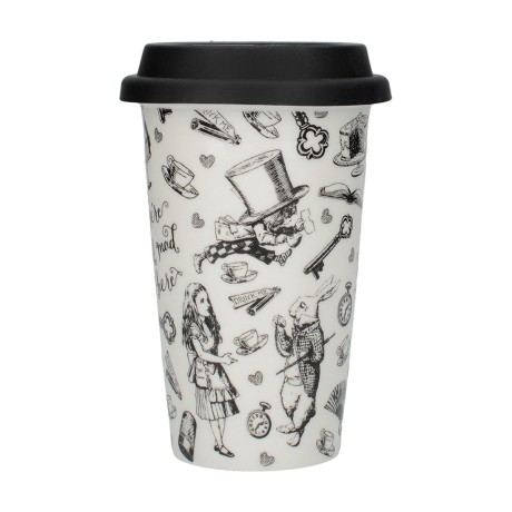 Туристическая кружка Виктория и Альберт "Алиса В Стране Чудес", 380 мл. Kitchen Craft