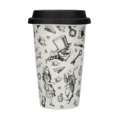 Туристическая кружка Виктория и Альберт &quot;Алиса В Стране Чудес&quot;, 380 мл. Kitchen Craft