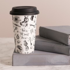 Туристическая кружка Виктория и Альберт &quot;Алиса В Стране Чудес&quot;, 380 мл. Kitchen Craft