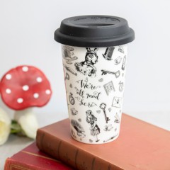 Туристическая кружка Виктория и Альберт &quot;Алиса В Стране Чудес&quot;, 380 мл. Kitchen Craft