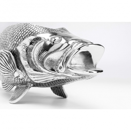 Ведро для охлаждения вина Pesce, 64х18х19, Алюминий, Серебряный