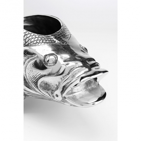 Ведро для охлаждения вина Pesce, 64х18х19, Алюминий, Серебряный