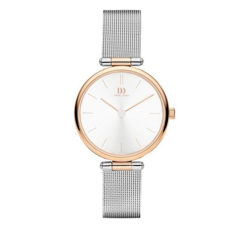 Часы ROSALYN Two-Tone Rosegold Mesh Danish Design