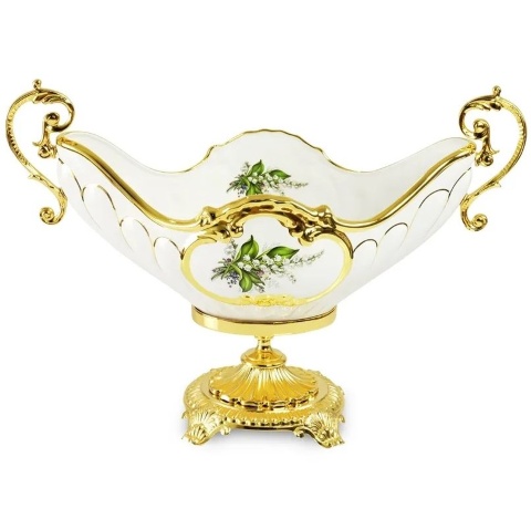 Ваза с ручками, 53х38х25,5 см. PRIMAVERA, керамика