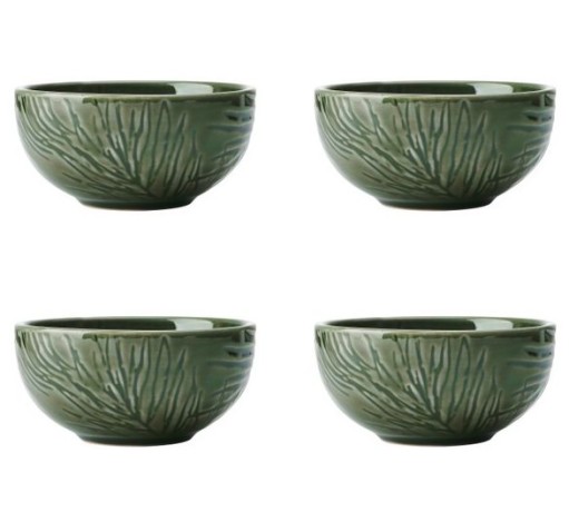 Набор из 4 пиал Jardin, 10 см. GREEN Mikasa Kitchen Craft