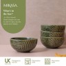 Набор из 4 пиал Jardin, 10 см. GREEN Mikasa Kitchen Craft