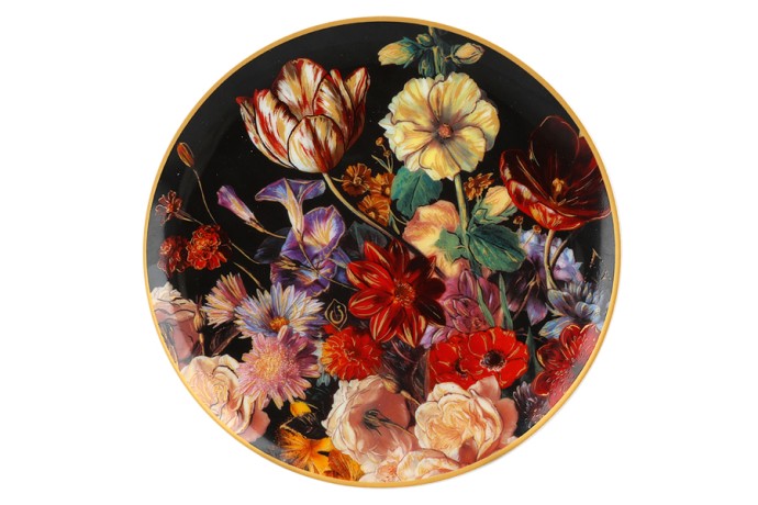 Чашка с блюдцем Натюрморт с тюльпаном, Х. Рейкерс, 0,25 л. Carmani